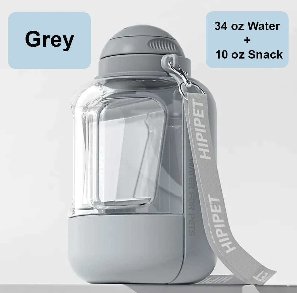 PetSimpler HydroSnack™ Portable Pet Water and Food Dispenser