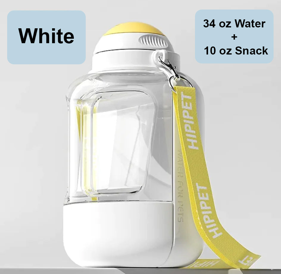 PetSimpler HydroSnack™ Portable Pet Water and Food Dispenser