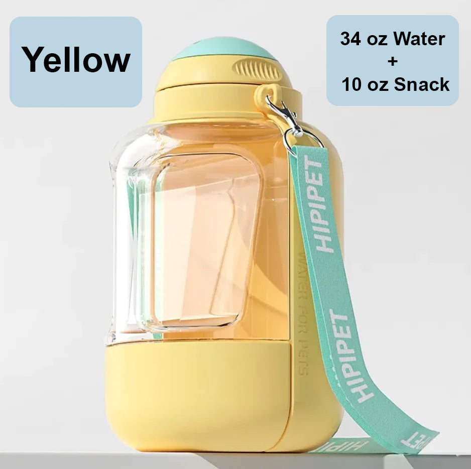 PetSimpler HydroSnack™ Portable Pet Water and Food Dispenser
