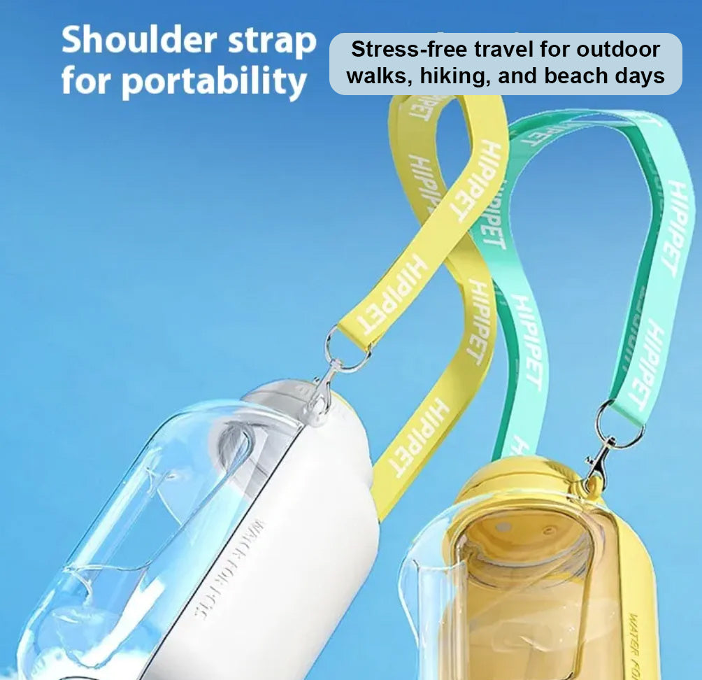 PetSimpler HydroSnack™ Portable Pet Water and Food Dispenser